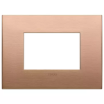 Placca Classic 3M rame spazzolato METALLO SERIE VIMAR ARKÈ