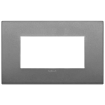 Placca Classic 4M ardesia matt METALLO SERIE VIMAR ARKÈ