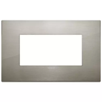Placca Classic 4M acciaio spazzolato METALLO SERIE VIMAR ARKÈ