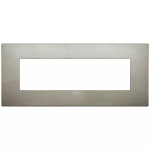 Placca Classic 7M acciaio spazzolato METALLO SERIE VIMAR ARKÈ