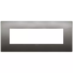 Placca Classic 7M cromo nero METALLO SERIE VIMAR ARKÈ
