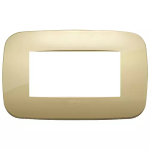 Placca Round 4M oro METALLO SERIE VIMAR ARKÈ ROUND
