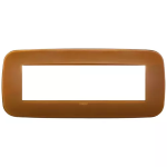 Placca Round 7M Reflex caramel TECNOPOLIMERO SERIE VIMAR ARKÈ ROUND