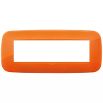 Placca Round 7M Reflex orange TECNOPOLIMERO SERIE VIMAR ARKÈ ROUND