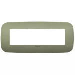 Placca Round 7M verde TECNOPOLIMERO SERIE VIMAR ARKÈ ROUND