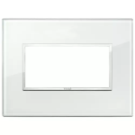 Placca 4M acqua CRISTALLO SERIE VIMAR EIKON EVO