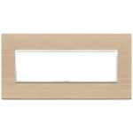 Placca 7M rovere sbiancato LEGNO SERIE VIMAR EIKON EVO