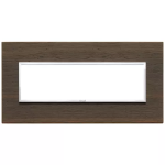 Placca 7M wengé LEGNO SERIE VIMAR EIKON EVO