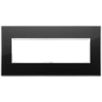 Placca 7M nero diamante CRISTALLO SERIE VIMAR EIKON EVO