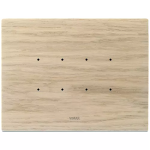 Placca 4M rovere sbiancato LEGNO SERIE VIMAR EIKON TACTIL TOUCH