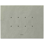 Placca 4M quarzite grigia PIETRA SERIE VIMAR EIKON TACTIL TOUCH