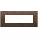 Placca 7M noce americano LEGNO SERIE VIMAR EIKON EXÈ