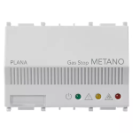 Rivelatore ELETTRONICO METANO 230V Silver SERIE VIMAR PLANA