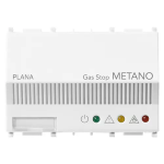 Rivelatore ELETTRONICO METANO 230V bianco SERIE VIMAR PLANA