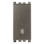 Interruttore 1P 10AX Metal SERIE VIMAR ARKÈ