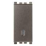 Pulsante 1P NC 10A Metal SERIE VIMAR ARKÈ