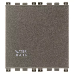 Interruttore 2P 20AX WAT./HEAT.2M Metal SERIE VIMAR ARKÈ