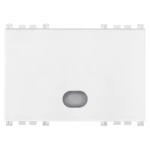 Tasto 3M con diffusore bianco SERIE VIMAR ARKÈ