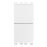 Due pulsanti INDIPENDENTI NO+NO 10A bianco SERIE VIMAR ARKÈ