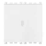 Interruttore 1P 10AX assiale 2M bianco SERIE VIMAR ARKÈ
