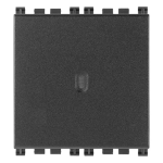 Invertitore 1P 16AX assiale 2M grigio SERIE VIMAR ARKÈ