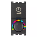Regolatore DIMMER FADINGSHOW 230V LED RGB grigio SERIE VIMAR ARKÈ