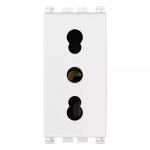 Presa 2P+T 16A P17/11 ANTIBATTERICO bianco SERIE VIMAR ARKÈ