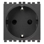 Presa SICURY 2P+T 16A DE ANTIBATTERICO grigio SERIE VIMAR ARKÈ