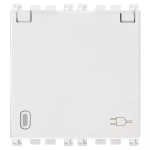 Presa SICURY 2P+T 16A DE + COPERCHIO bianco SERIE VIMAR ARKÈ