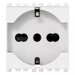 Presa 2P+T 16A universale ANTIBATTERICO BIANCO SERIE VIMAR ARKÈ