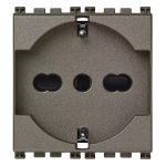 Presa 2P+T 16A universale Metal SERIE VIMAR ARKÈ