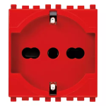 Presa 2P+T 16A universale rosso SERIE VIMAR ARKÈ
