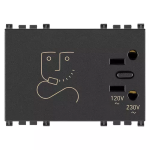 Presa per rasoio 230V grigio SERIE VIMAR ARKÈ