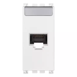Presa RJ45 Netsafe Cat5e UTP bianco SERIE VIMAR ARKÈ