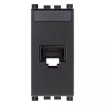 Presa RJ45 Netsafe Cat6 FTP grigio SERIE VIMAR ARKÈ