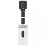 Presa HDMI con cavo a 90° bianco SERIE VIMAR ARKÈ
