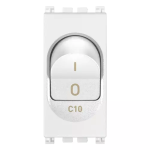 Interruttore MT 1P+N C10 120-230V bianco INTERRUTTORE MAGNETOTERMICO SERIE VIMAR ARKÈ