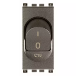 Interruttore MT 1P+N C10 120-230V Metal INTERRUTTORE MAGNETOTERMICO SERIE VIMAR ARKÈ