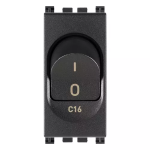 Interruttore MT 1P+N C16 120-230V grigio INTERRUTTORE MAGNETOTERMICO SERIE VIMAR ARKÈ