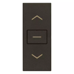 Commutatore 1P 10AX nero SERIE VIMAR LINEA