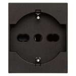 Presa 2P+T 16A universale nero SERIE VIMAR LINEA