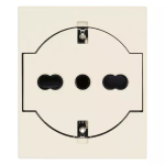 Presa 2P+T P40 universale a filo canapa SERIE VIMAR LINEA