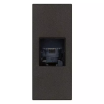 Presa RJ11 6/4 nero SERIE VIMAR LINEA