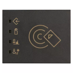 Fuoriporta RFID TROPICALIZZATO KNX nero SERIE VIMAR LINEA