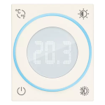 Termostato rotella IoT 2M bianco SERIE VIMAR LINEA