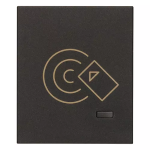 Fuoriporta NFC/RFID connesso IoT nero SERIE VIMAR LINEA