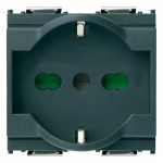 Presa 2P+T 16A universale grigio SCHUKO SERIE VIMAR IDEA