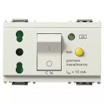Presa 2P+T 16A P17/11 intb+MTDiff C16 b INTERBLOCCATA MAGNETOTERMICO DIFFERENZIALE SERIE VIMAR IDEA