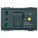 Presa 2P+T 16A P17/11 intb+MTDiff C16 g INTERBLOCCATA MAGNETOTERMICO DIFFERENZIALE SERIE VIMAR IDEA