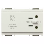 Presa per rasoio 230V bianco SERIE VIMAR IDEA